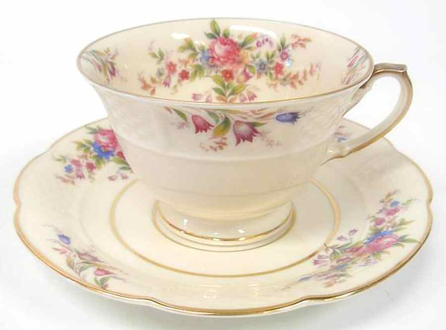 Glenbrook Footed Cup & Saucer Set by Rosenthal - Continental-1