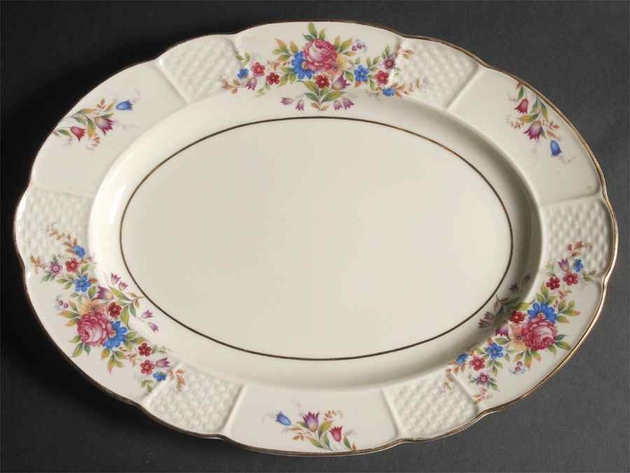 Glenbrook 14" Oval Serving Platter by Rosenthal - Continental-1