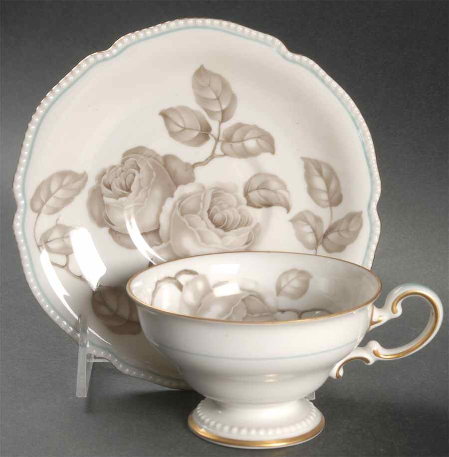 Gloria Footed Cup & Saucer Set by Rosenthal - Continental-1