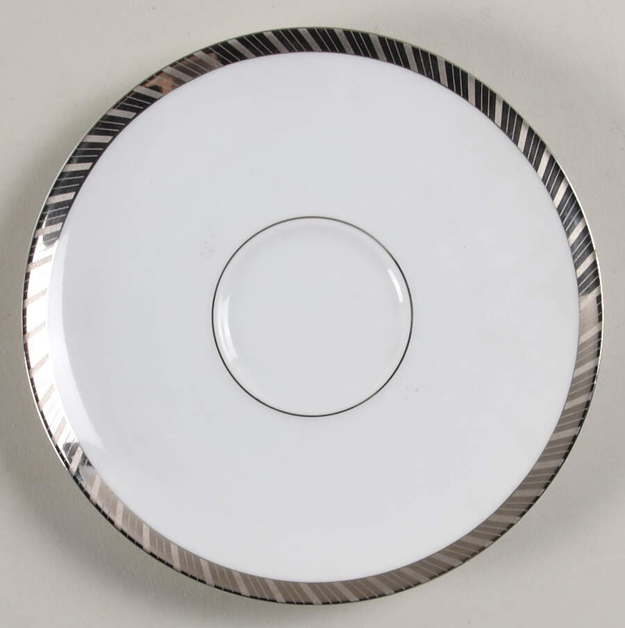Gloriette Platin Saucer by Rosenthal - Continental-1