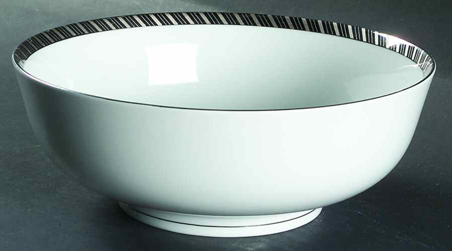 Gloriette Platin 8" Round Vegetable Bowl by Rosenthal - Continental-1