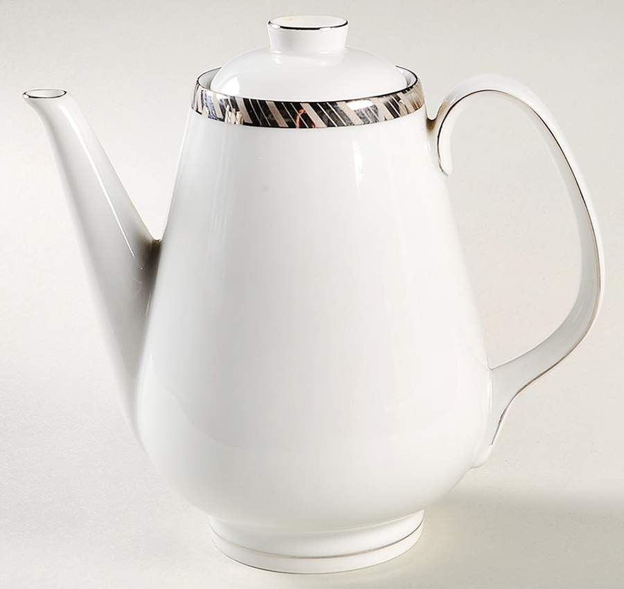 Gloriette Platin Mini Coffee Pot & Lid by Rosenthal - Continental-1