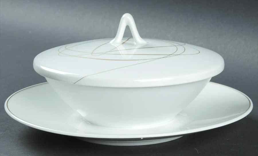 Gold Accord Butter Box & Lid by Rosenthal - Continental-1