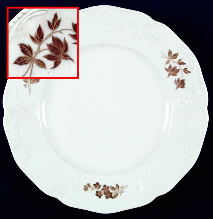 Gold Bouquet (No Trim) Dinner Plate by Rosenthal - Continental-1