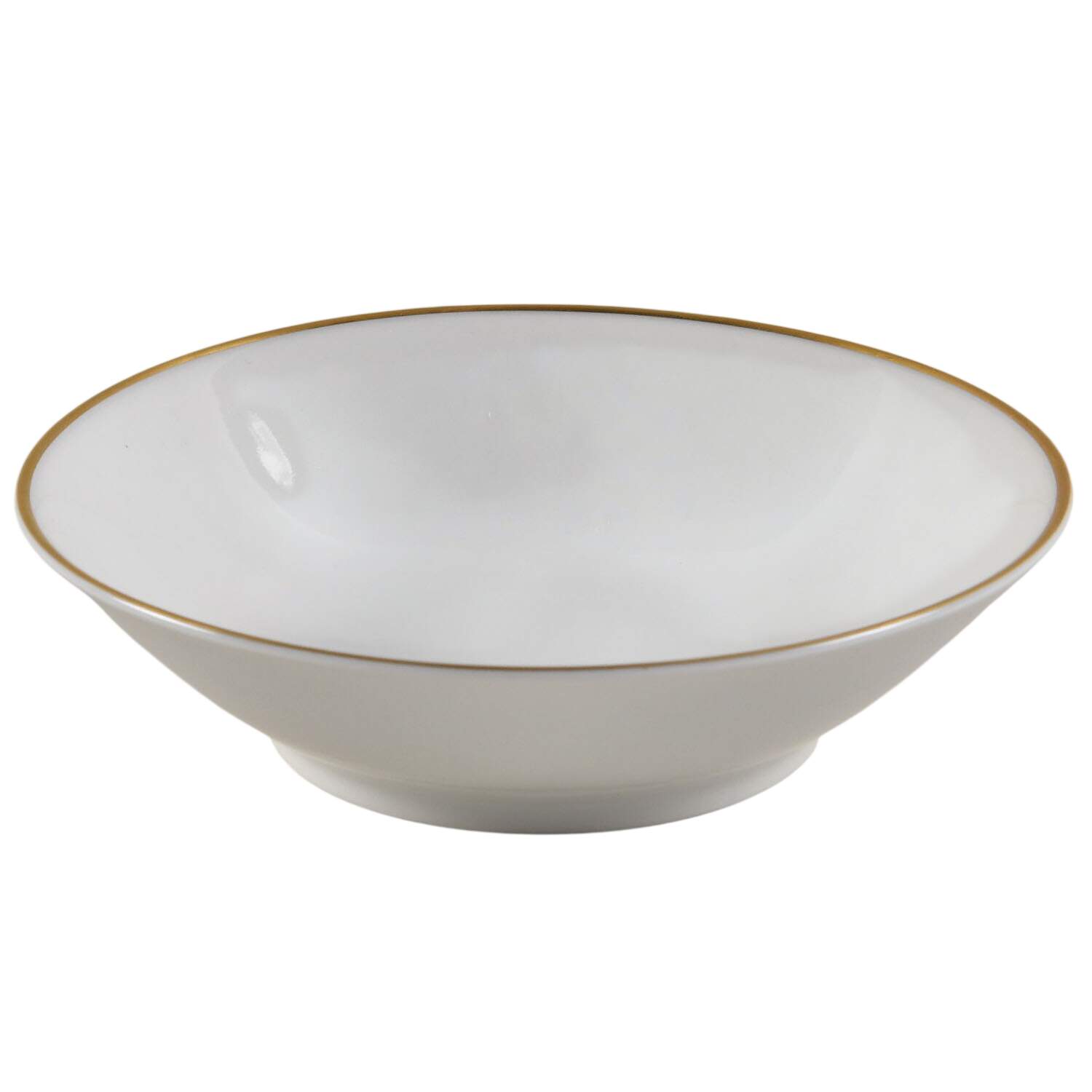 Gold Band (Bettina, White) Fruit/Dessert (Sauce) Bowl by Rosenthal - Continental-1