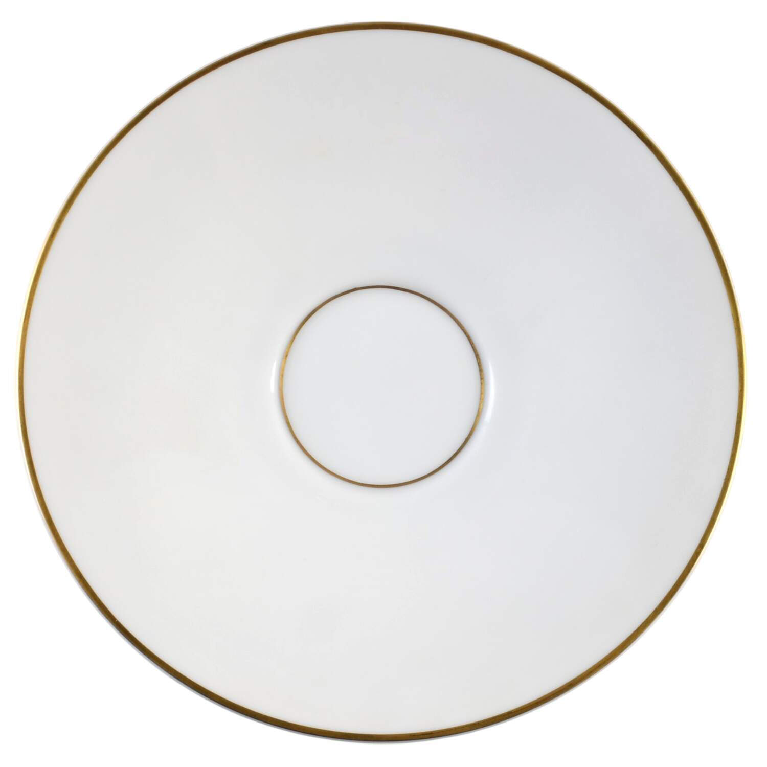 Gold Band (Bettina, White) Saucer by Rosenthal - Continental-1