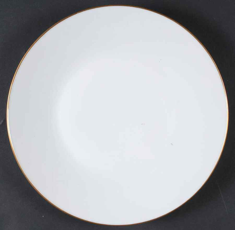 Gold Band (Bettina, White) Large Dinner Plate by Rosenthal - Continental-1