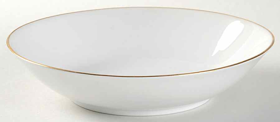 Gold Band (Bettina, White) Coupe Soup Bowl by Rosenthal - Continental-1