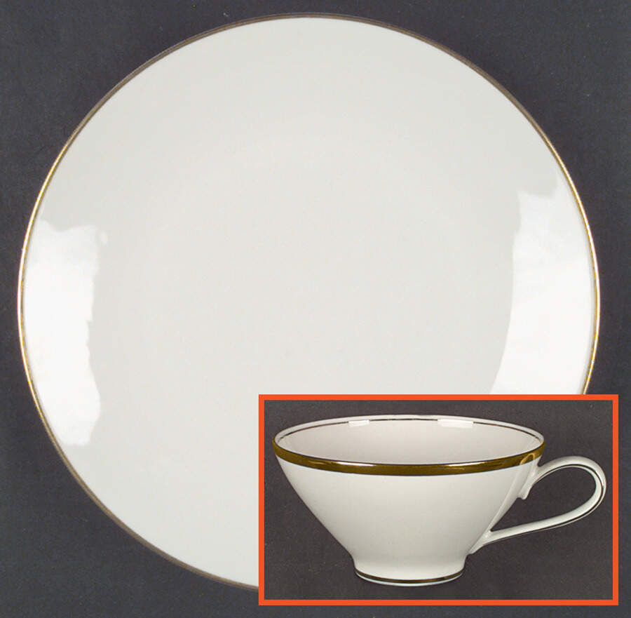 Gold Band (Bettina, Ivory) Dinner Plate by Rosenthal - Continental-1