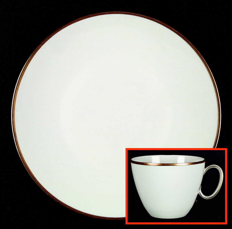 Gold Band (Rhythm) Large Dinner Plate by Rosenthal - Continental-1