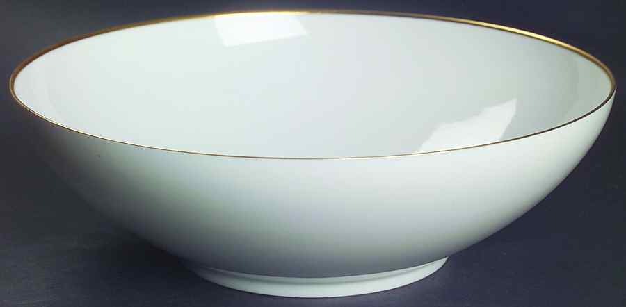Gold Band (Rhythm) 8" Round Vegetable Bowl by Rosenthal - Continental-1