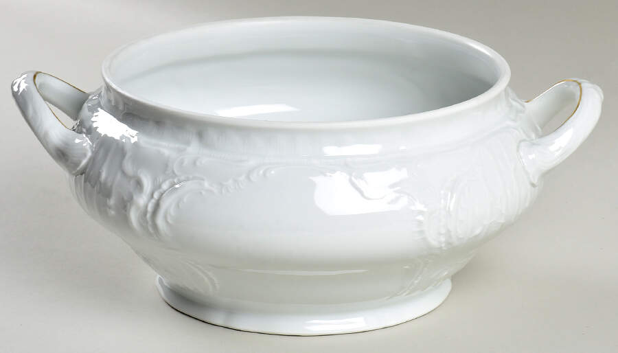 Gold Band (Sanssouci, White) Tureen No Lid by Rosenthal - Continental-1