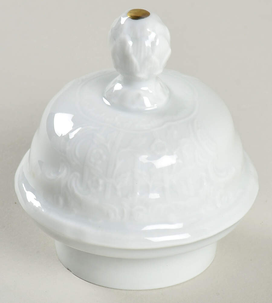 Gold Band (Sanssouci, White) Lid for Coffee Pot by Rosenthal - Continental-1