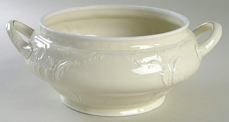 Gold Band (Sanssouci, Ivory) Tureen No Lid by Rosenthal - Continental-1
