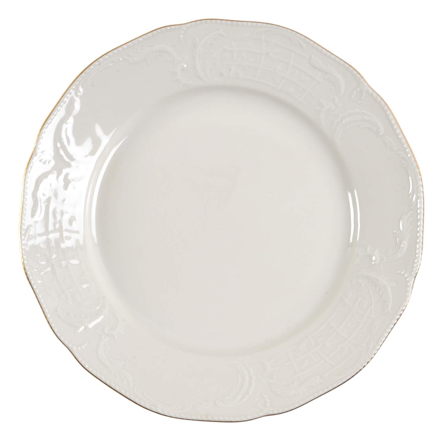 Gold Band (Sanssouci, Ivory) Salad Plate by Rosenthal - Continental-1