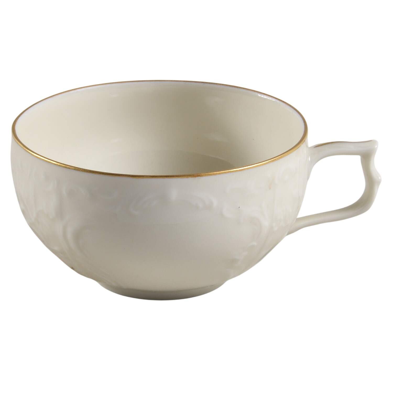 Gold Band (Sanssouci, Ivory) Flat Cup by Rosenthal - Continental-1