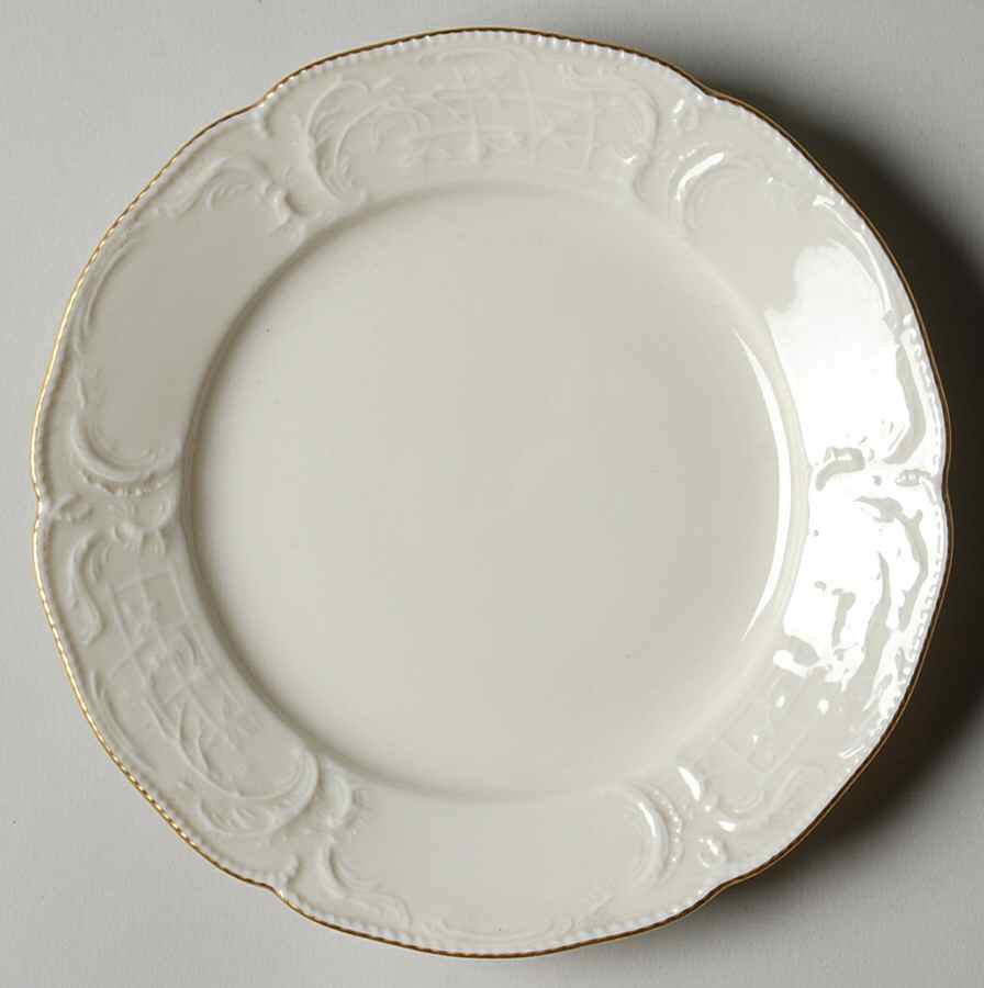 Gold Band (Sanssouci, Ivory) Bread & Butter Plate by Rosenthal - Continental-1