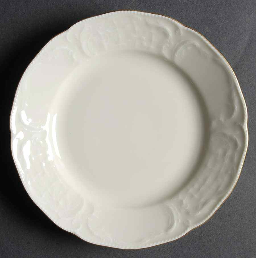 Gold Band (Sanssouci, Ivory) Bread & Butter Plate by Rosenthal - Continental-1