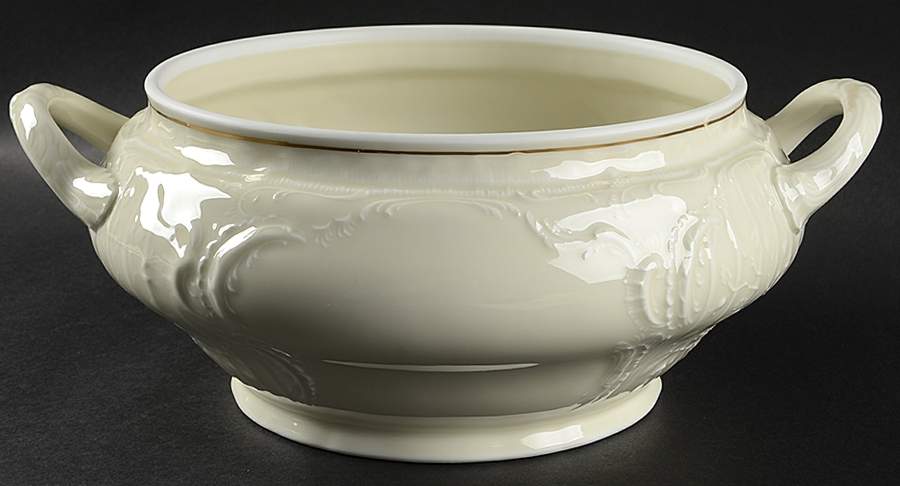 Gold Band (Sanssouci, Ivory) Tureen No Lid by Rosenthal - Continental-1
