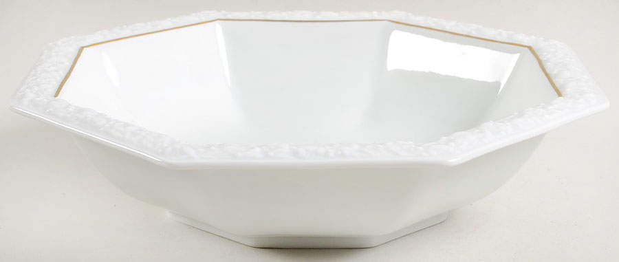 Gold Band (Maria, Thin Gold Band) 9" Round Vegetable Bowl by Rosenthal - Continental-1