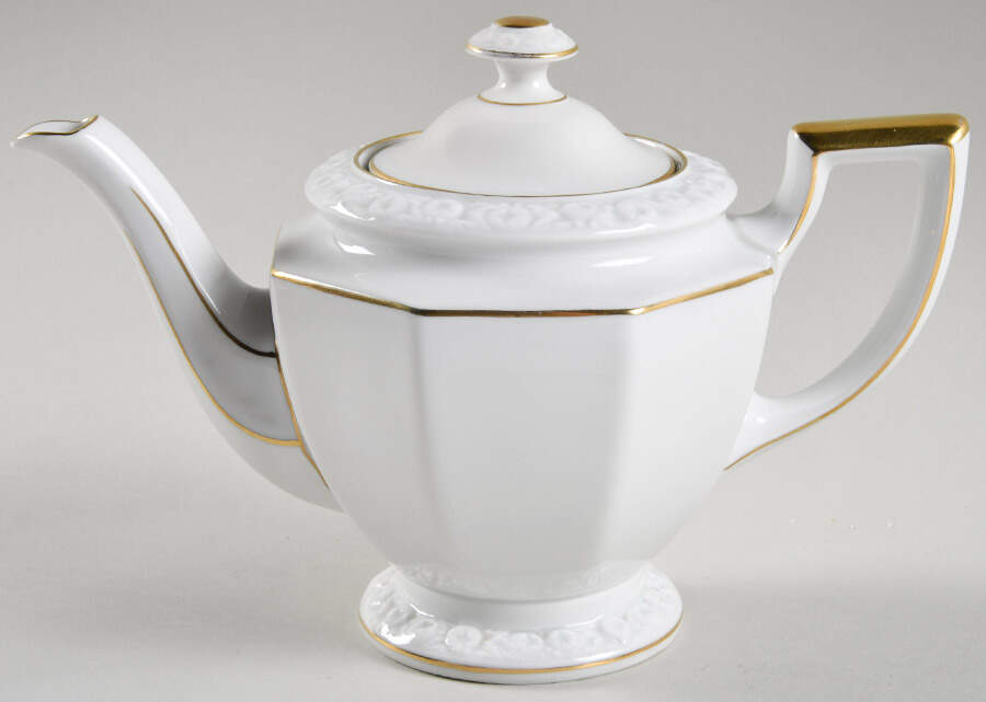 Gold Band (Maria, Thin Gold Band) Small Teapot & Lid by Rosenthal - Continental-1