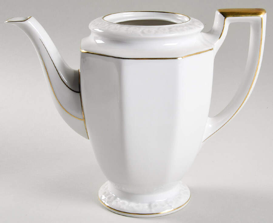 Gold Band (Maria, Thin Gold Band) Small Coffee Pot No Lid by Rosenthal - Continental-1