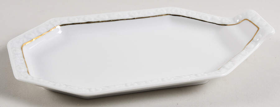 Gold Band (Maria, Thin Gold Band) Butter Tray by Rosenthal - Continental-1
