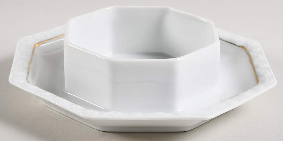 Gold Band (Maria, Thin Gold Band) Round Butter No Lid by Rosenthal - Continental-1