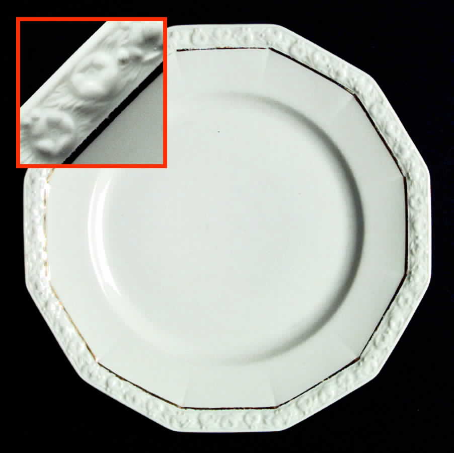 Gold Band (Maria, Thin Gold Band) Large Dinner Plate by Rosenthal - Continental-1