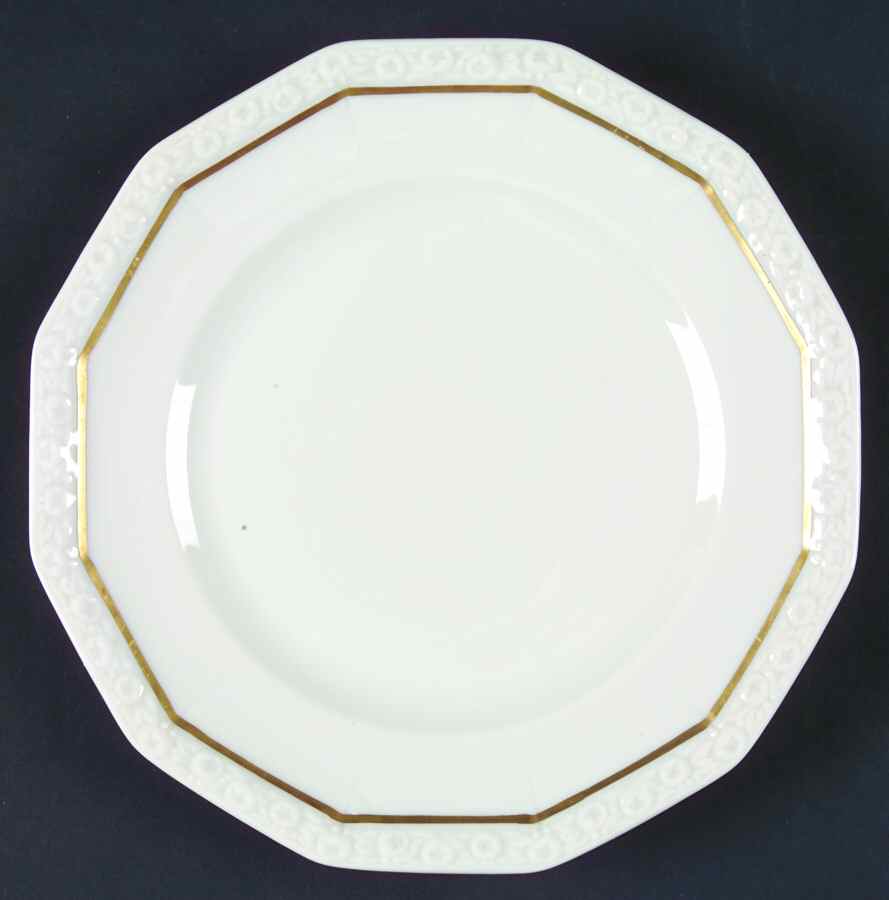 Gold Band (Maria, Thin Gold Band) Salad Plate by Rosenthal - Continental-1