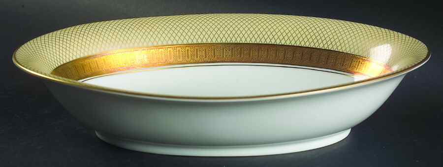 Golden Beauty 10" Oval Vegetable Bowl by Rosenthal - Continental-1