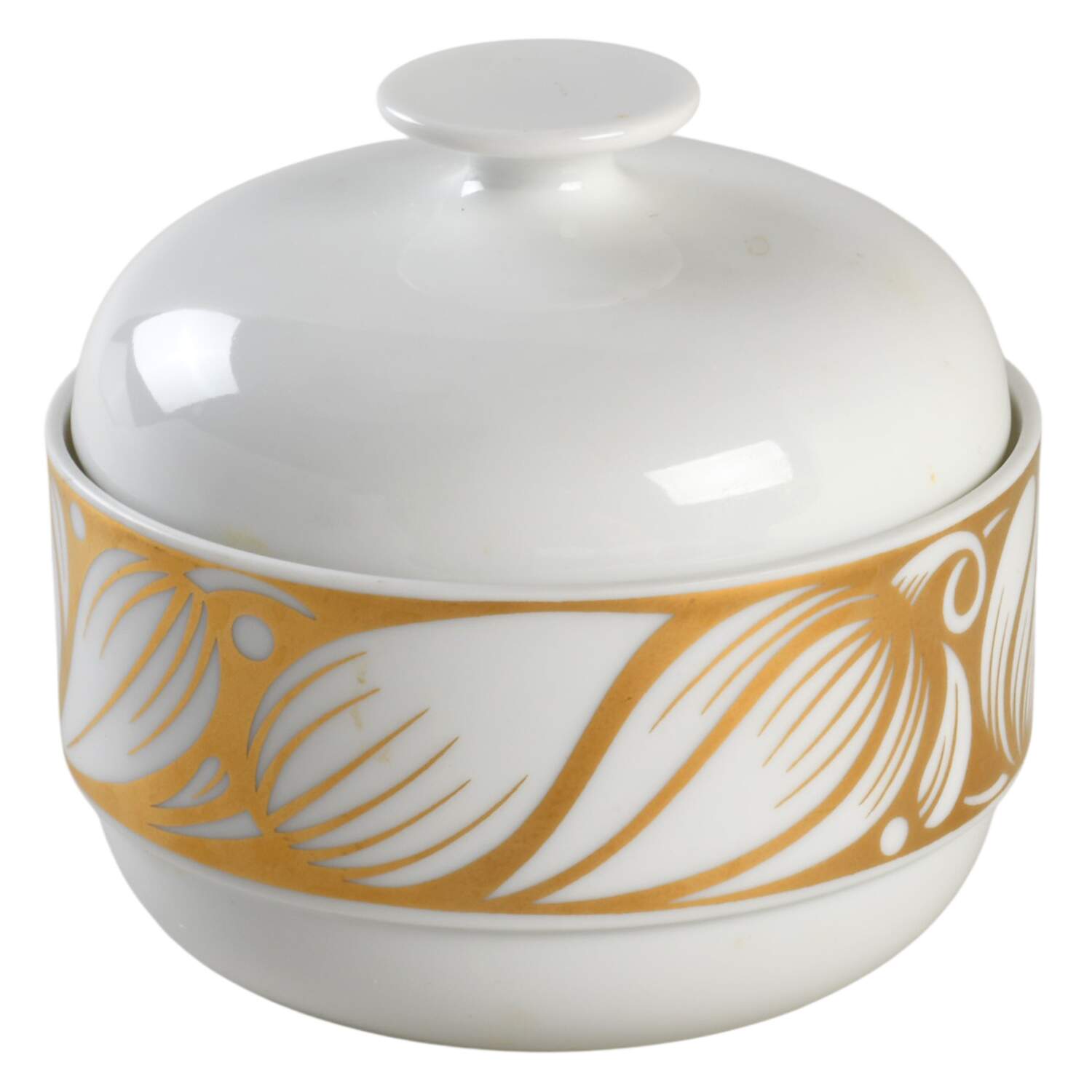 Golden Bloom Sugar Bowl & Lid by Rosenthal - Continental-1