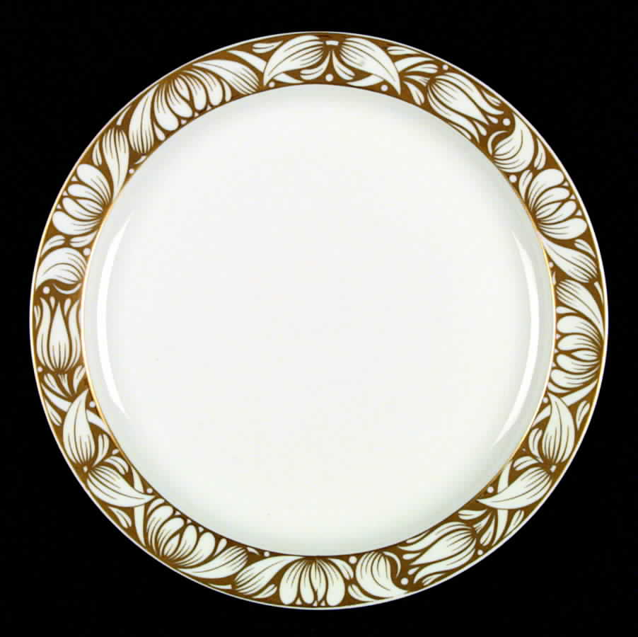 Golden Bloom Dinner Plate by Rosenthal - Continental-1