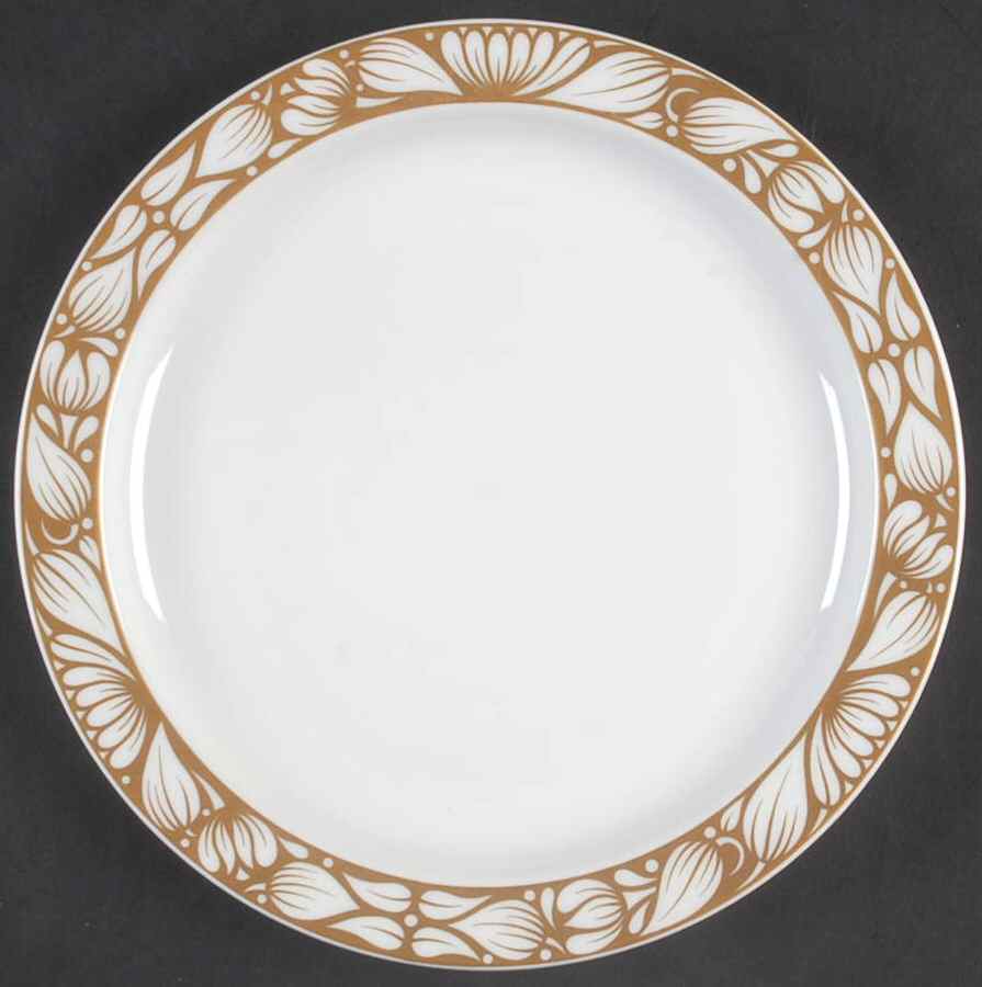 Golden Bloom Salad Plate by Rosenthal - Continental-1