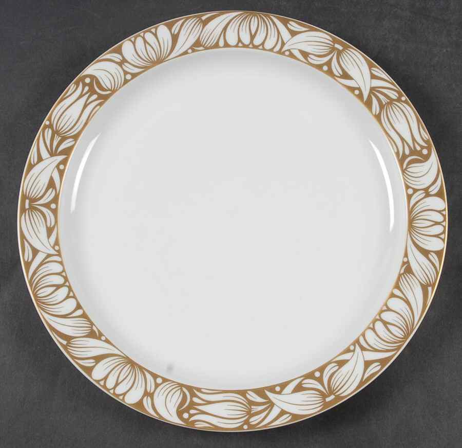 Golden Bloom Dinner Plate by Rosenthal - Continental-1