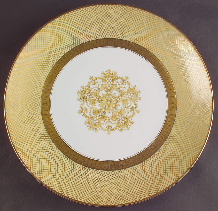 Golden Grail 12" Chop Plate (Round Platter) by Rosenthal - Continental-1