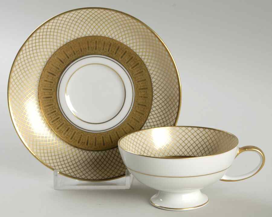 Golden Grail Footed Demitasse Cup & Saucer Set by Rosenthal - Continental-1