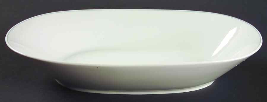 Goldfond Blue 11" Oval Vegetable Bowl by Rosenthal - Continental-1