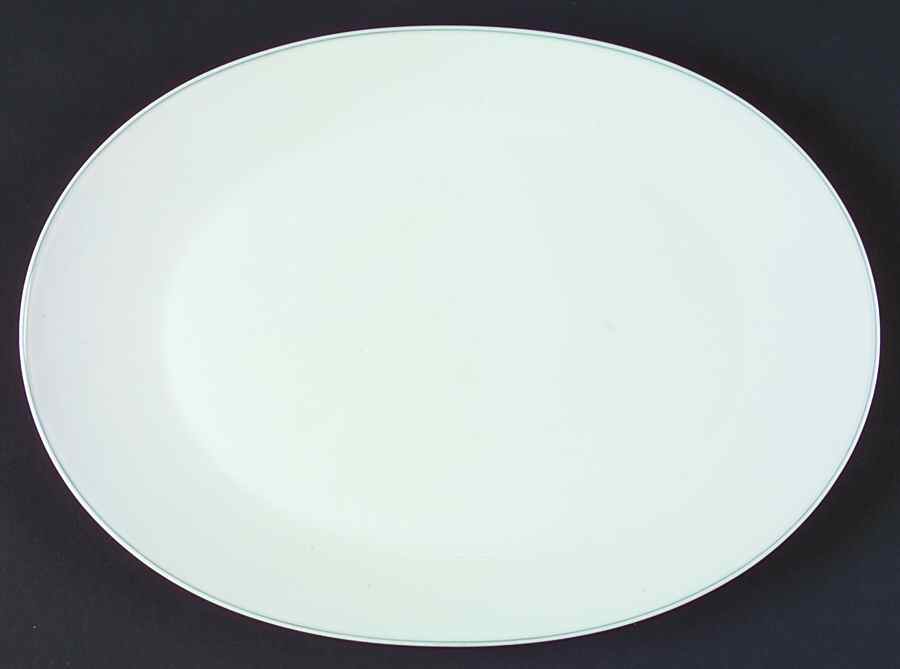 Goldfond Blue 13" Oval Serving Platter by Rosenthal - Continental-1