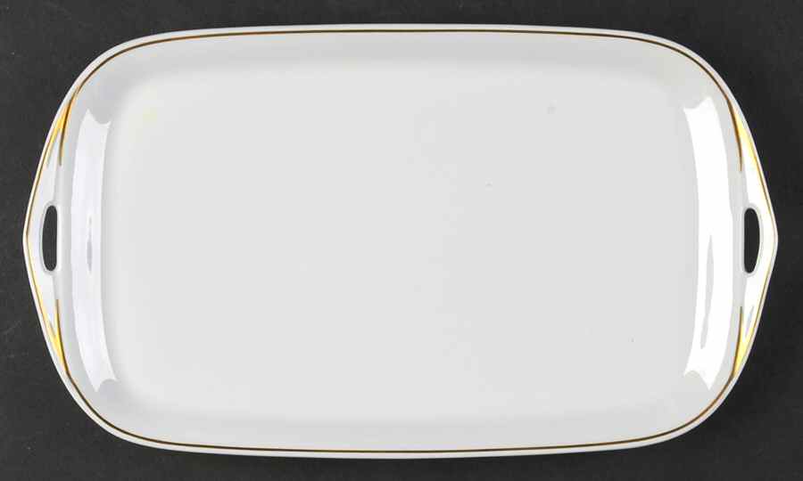 Gold (Donatello) 11" Rectangular Serving Platter by Rosenthal - Continental-1