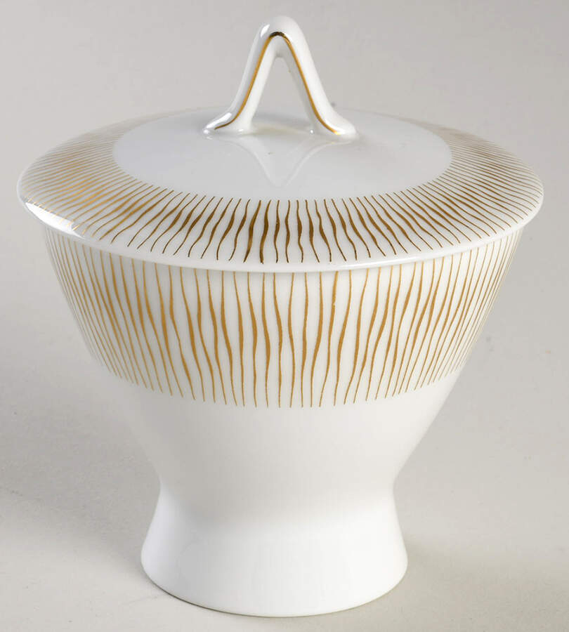 Goldstrahlen Sugar Bowl & Lid by Rosenthal - Continental-1