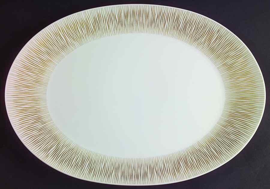 Goldstrahlen 13" Oval Serving Platter by Rosenthal - Continental-1