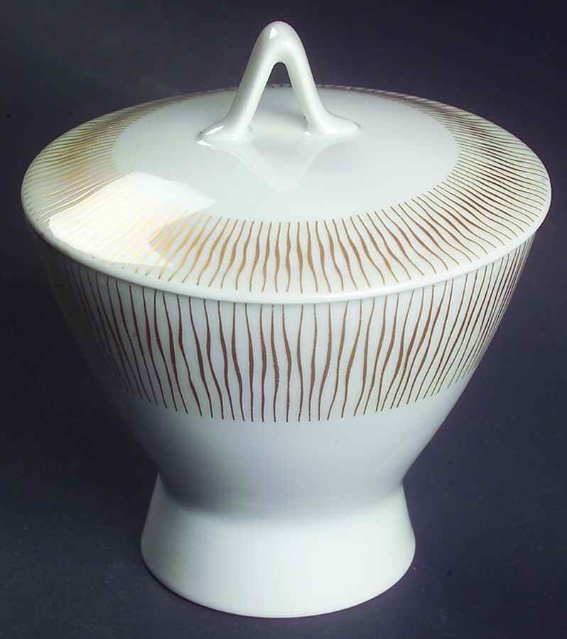 Goldstrahlen Sugar Bowl & Lid by Rosenthal - Continental-1