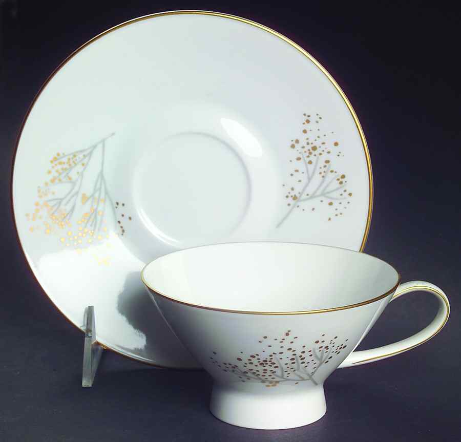 Goldzweig Footed Cup & Saucer Set by Rosenthal - Continental-1