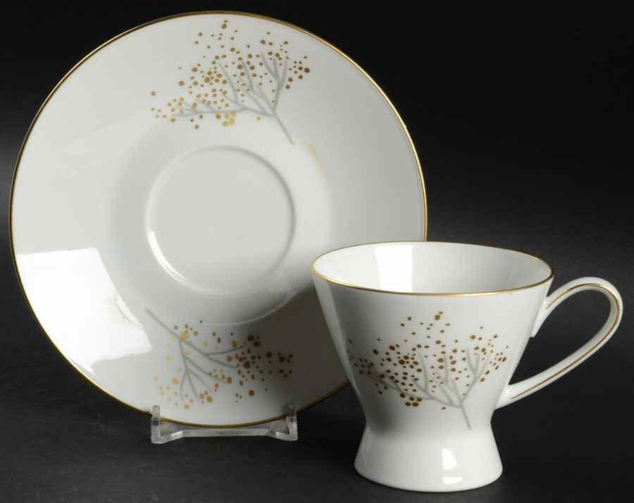 Goldzweig Footed Cup & Saucer Set by Rosenthal - Continental-1