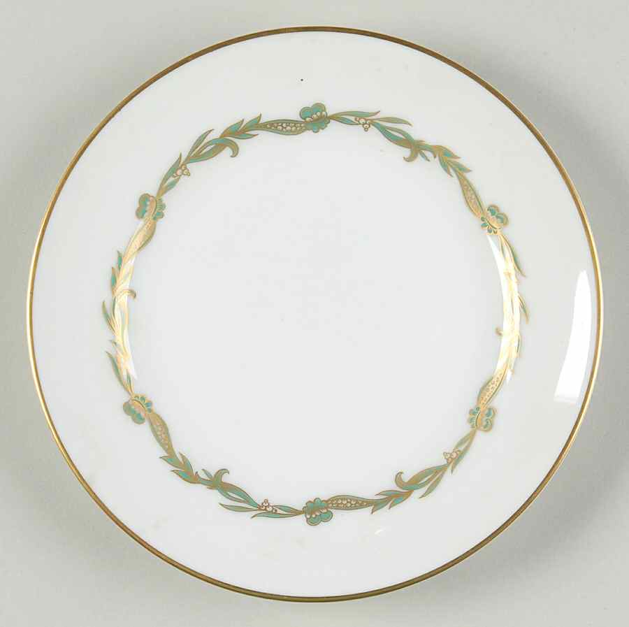Goldcrest Emerald Bread & Butter Plate by Rosenthal - Continental-1