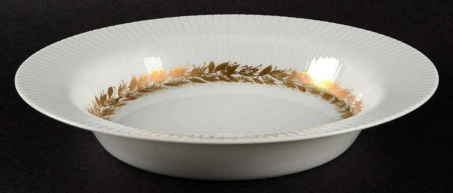 Golden Leaves Large Rim Soup Bowl by Rosenthal - Continental-1