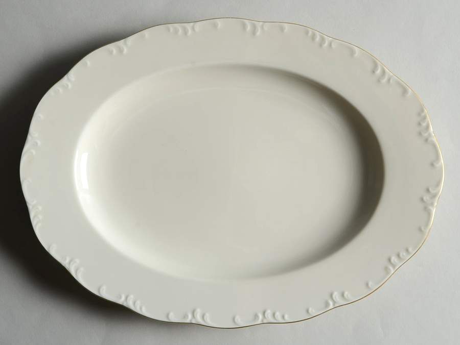 Gold Line 11" Oval Serving Platter by Rosenthal - Continental-1