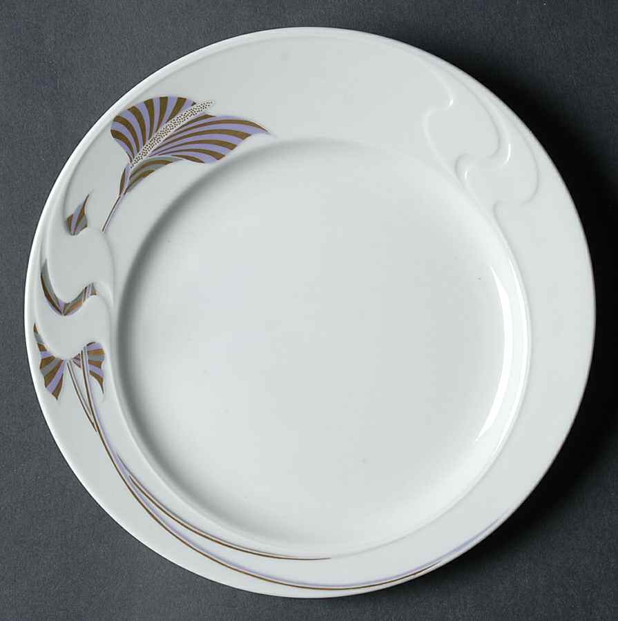 Golden Orchid Salad/Dessert Plate by Rosenthal - Continental-1