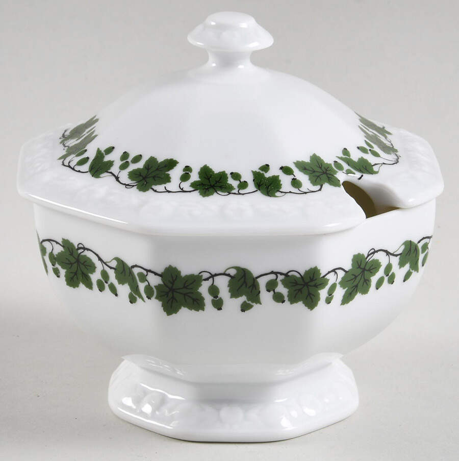 Gooseberry Mini Sugar Bowl & Lid by Rosenthal - Continental-1